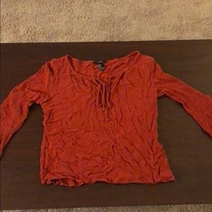 Forever 21, size S orange dress top